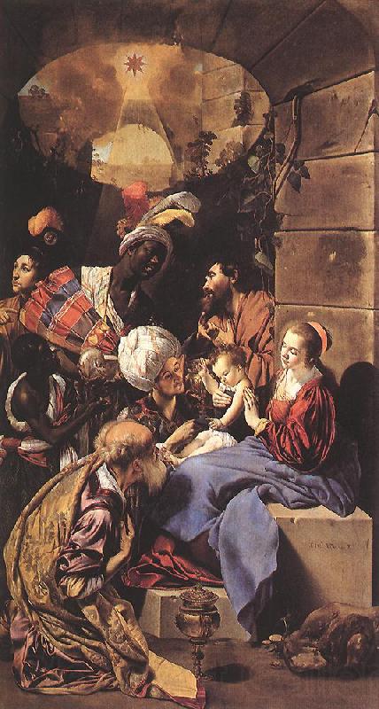 MAINO, Fray Juan Bautista Adoration of the Kings g Germany oil painting art